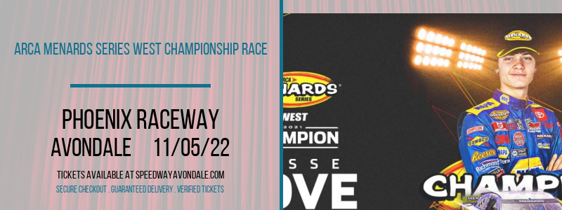 ARCA Menards Series West Championship Race at Phoenix Raceway tickets ARCA Menards Series West Championship Race at Phoenix Raceway